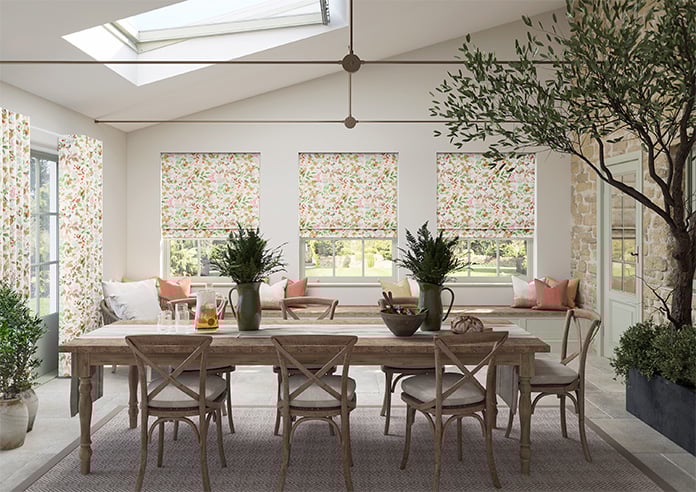 Hedgerow Velvet, Loralei - Motorised Roman Blind - Image 8